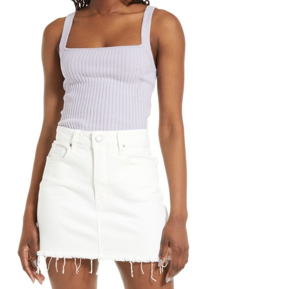 NWT! Good American cropped sweater tank - Picture 1 of 6